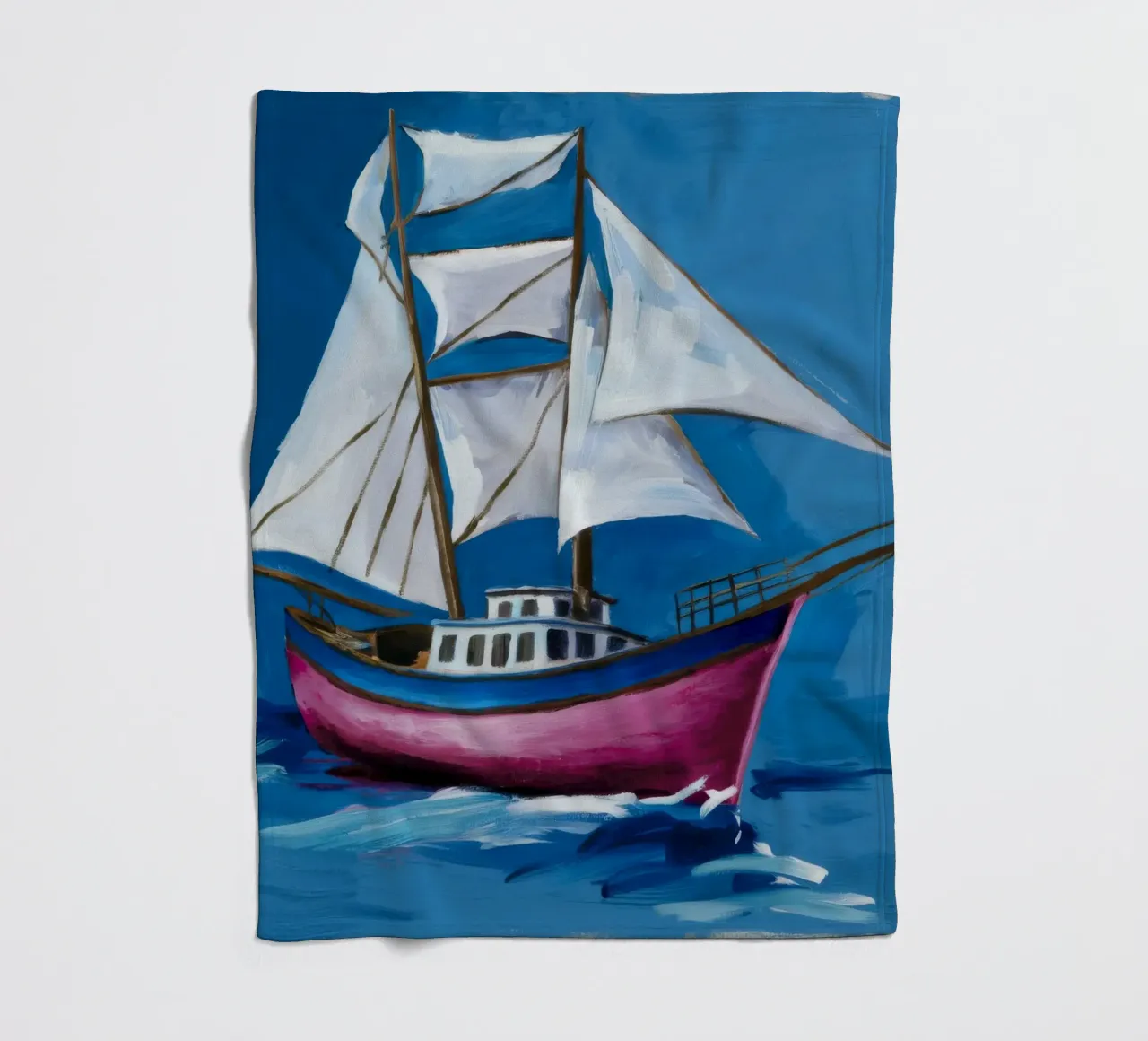 Tranquillo studio artistico coperta in pile da Ebony Carpenter