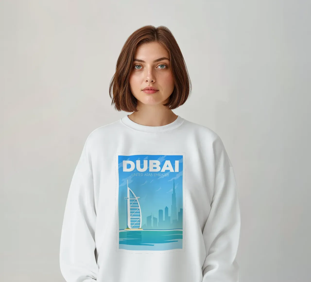 Dubai, Emirati Arabi Uniti felpa da Wanderlust Vibes