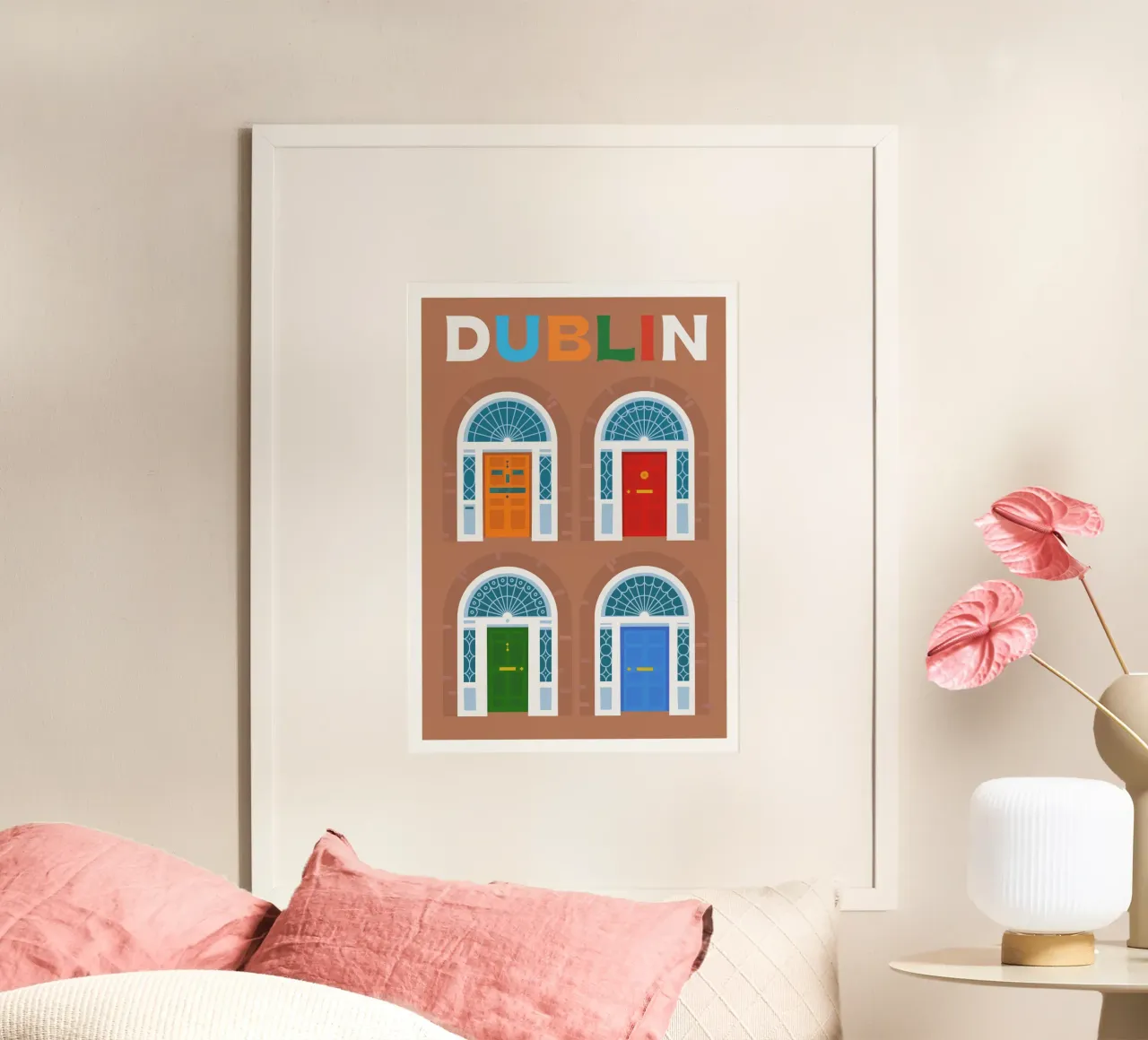 Dublino, Irlanda poster da Wanderlust Vibes