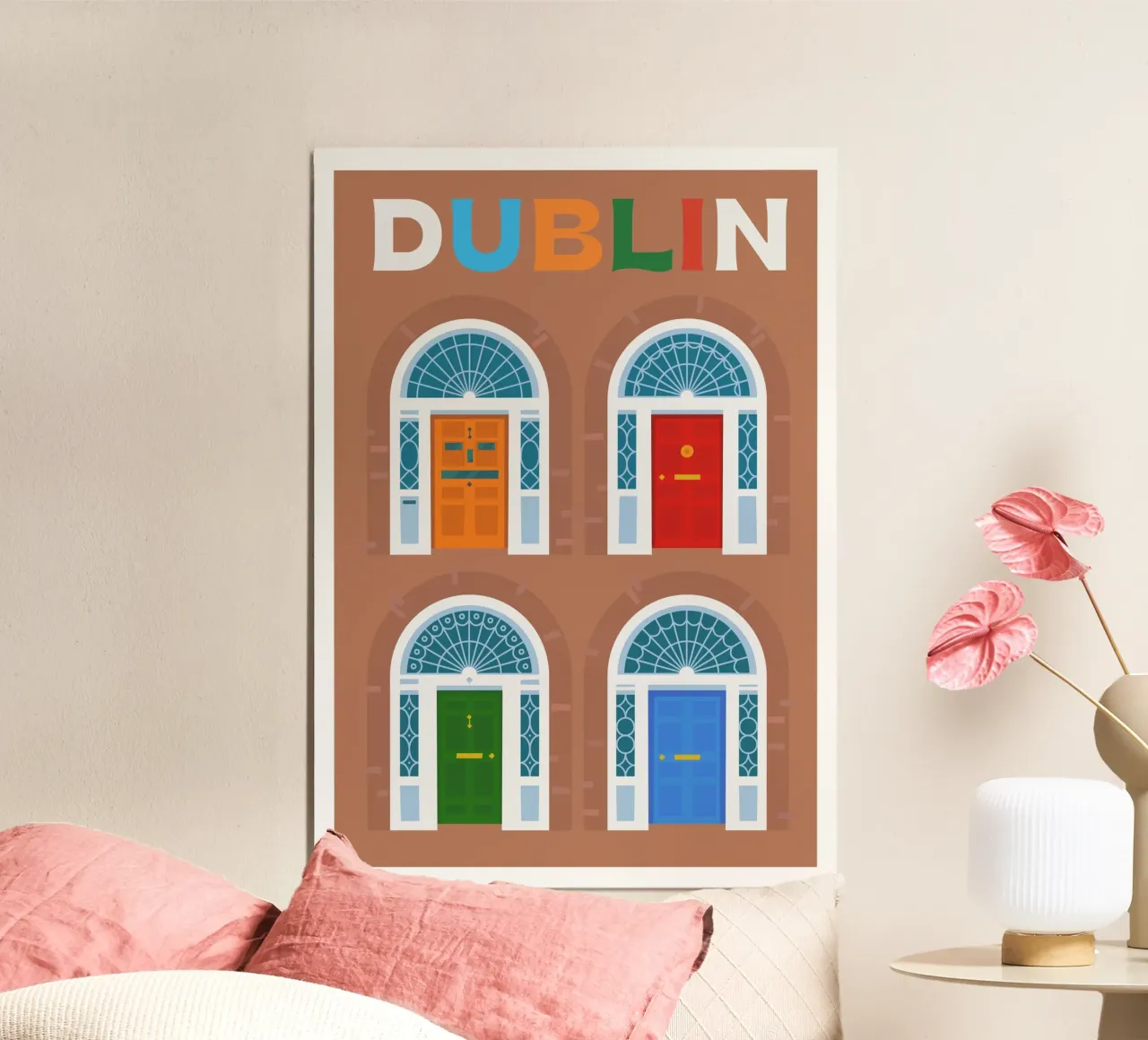 Dublino, Irlanda poster da Wanderlust Vibes