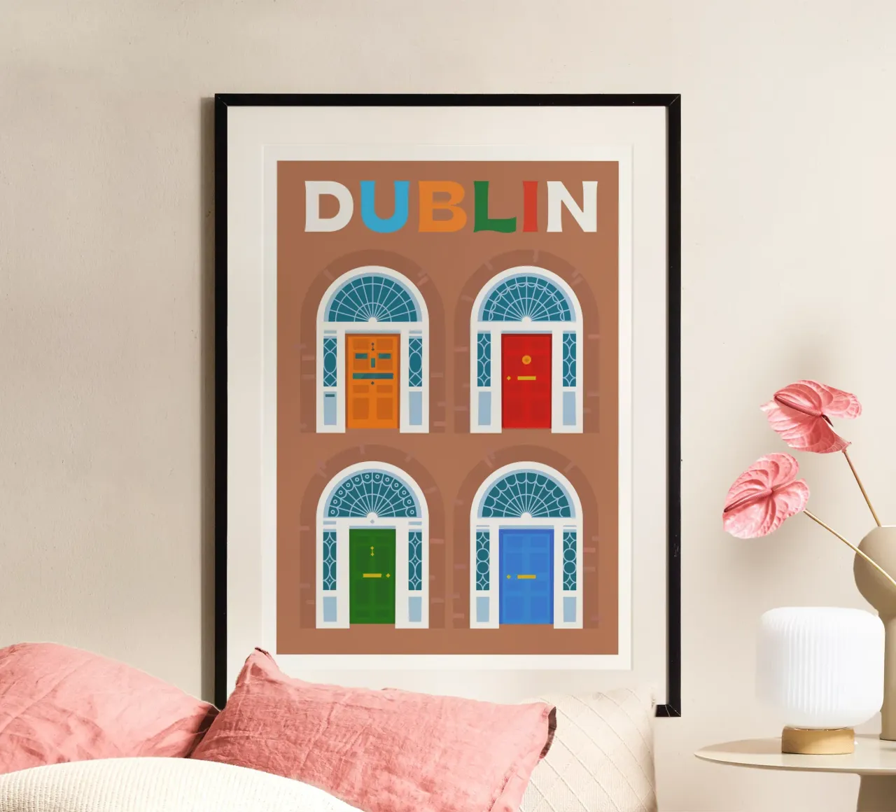 Dublino, Irlanda poster da Wanderlust Vibes