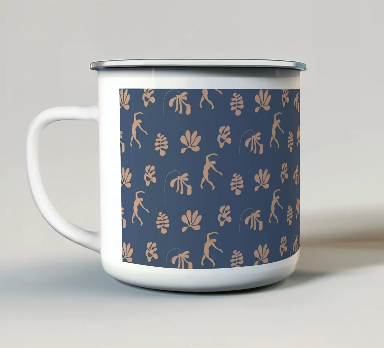 Pattern Love No 190 tazza in smalto da treechild