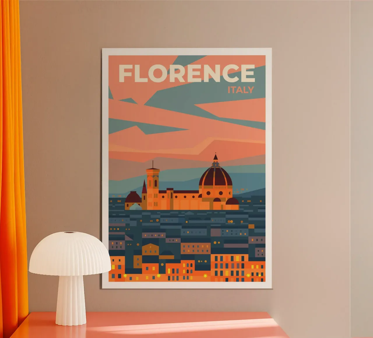Firenze, Italia poster da Wanderlust Vibes