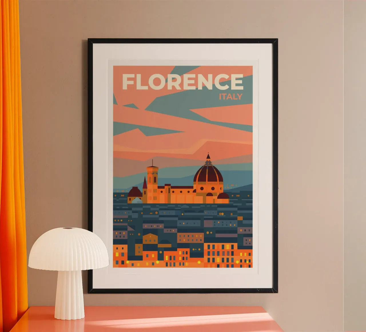 Firenze, Italia poster da Wanderlust Vibes