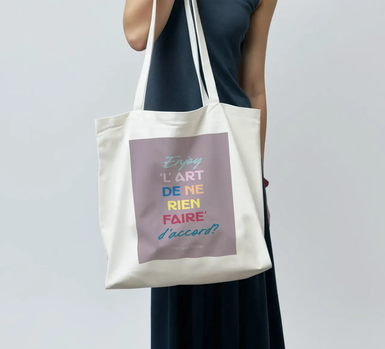 ☺️ borsa in juta da MENTHE SAUVAGE