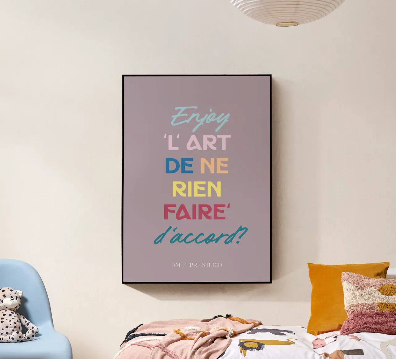 chillout ☺️ acryl van MENTHE SAUVAGE