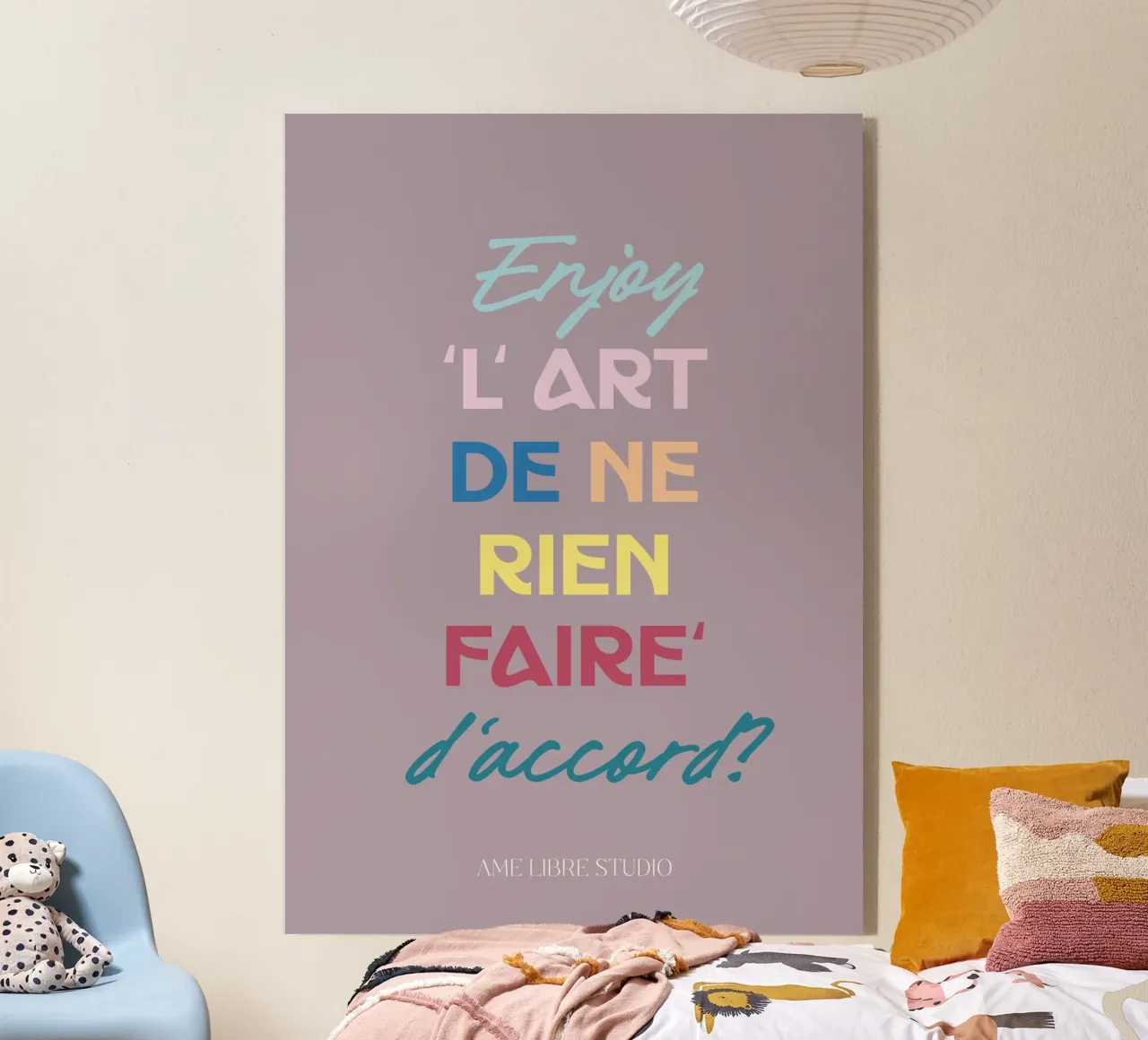 chillout ☺️ acryl van MENTHE SAUVAGE