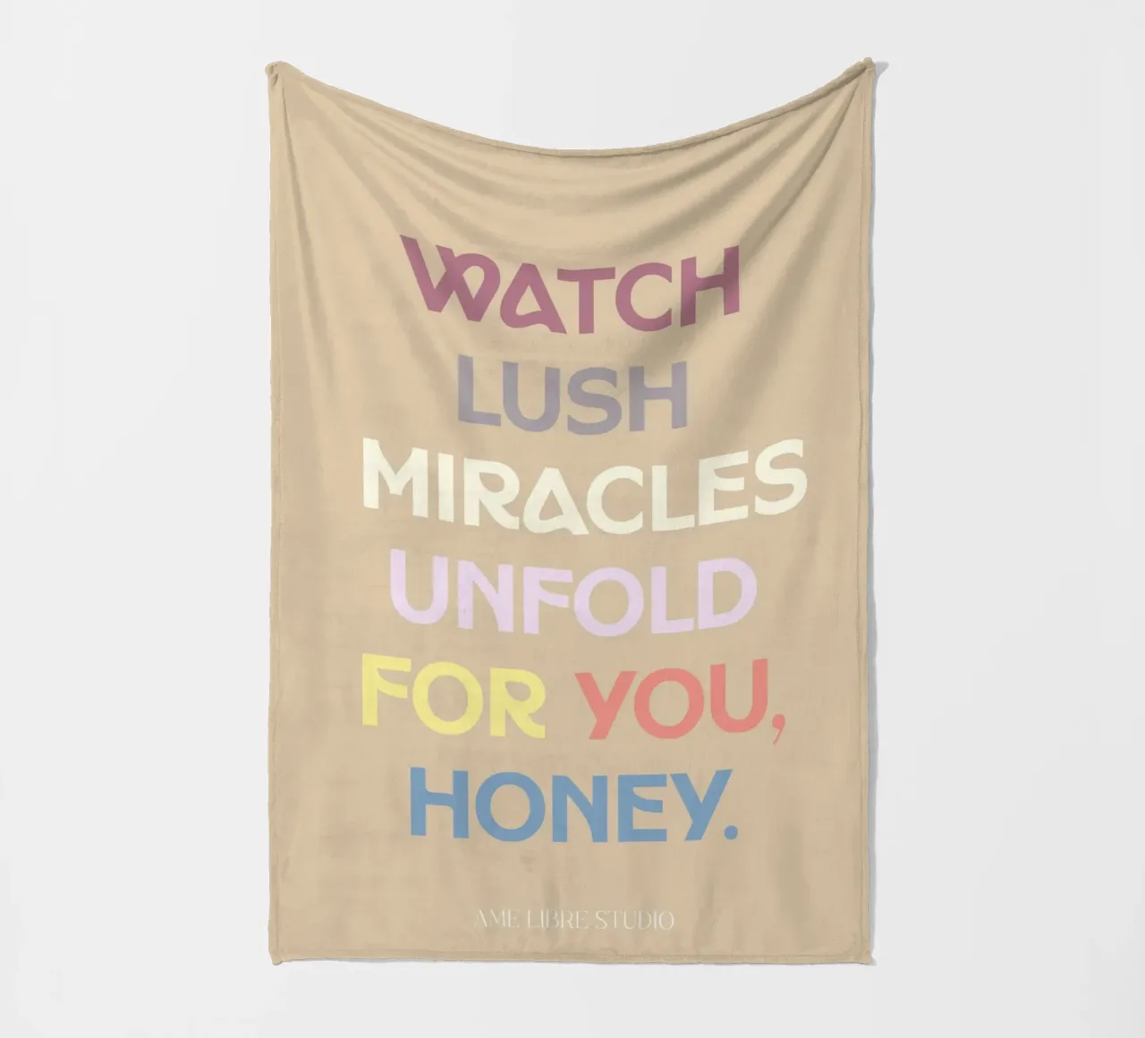 🐆 fleecedeken van MENTHE SAUVAGE