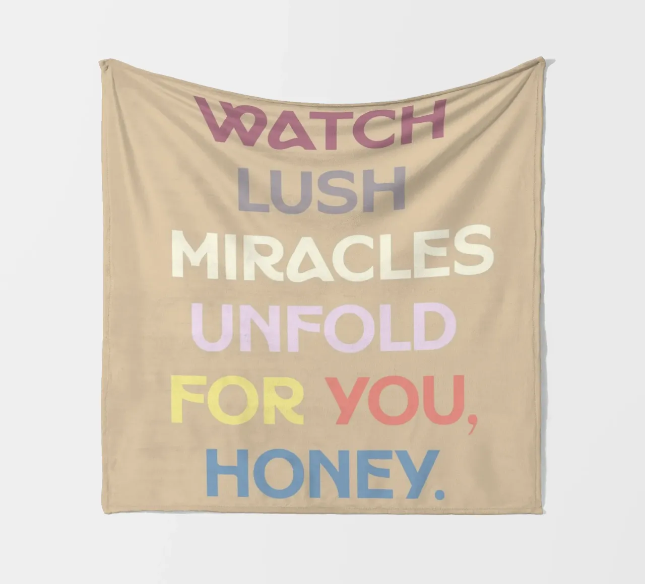 🐆 fleecedeken van MENTHE SAUVAGE