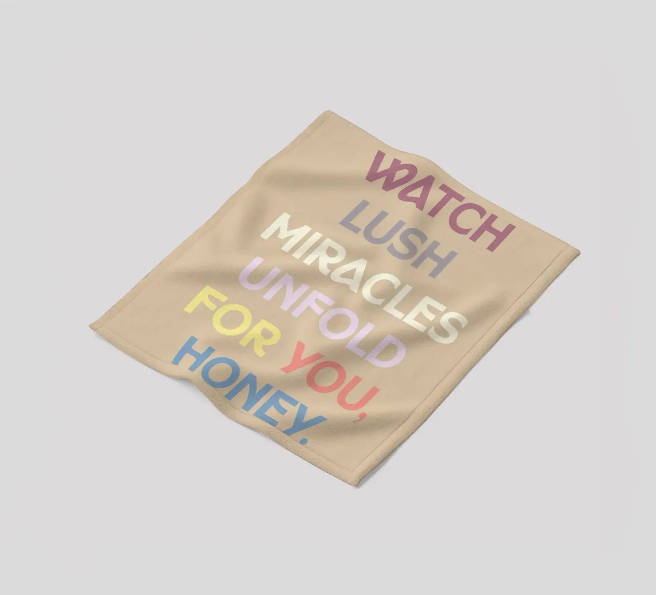 🐆 fleecedeken van MENTHE SAUVAGE