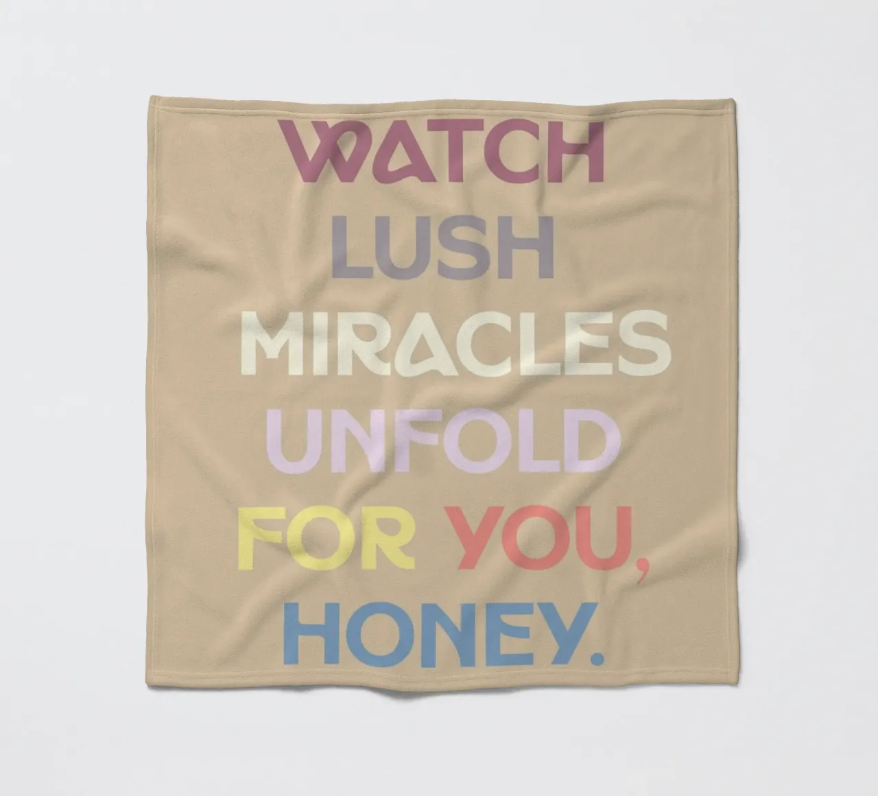 🐆 fleecedeken van MENTHE SAUVAGE