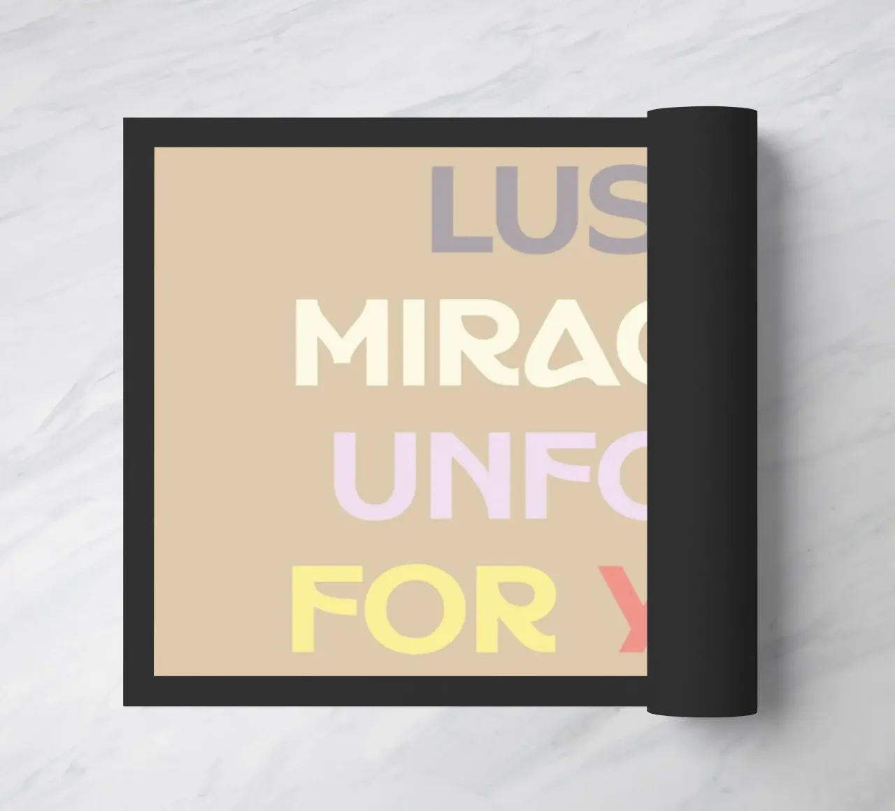 🐆 doormat by MENTHE SAUVAGE