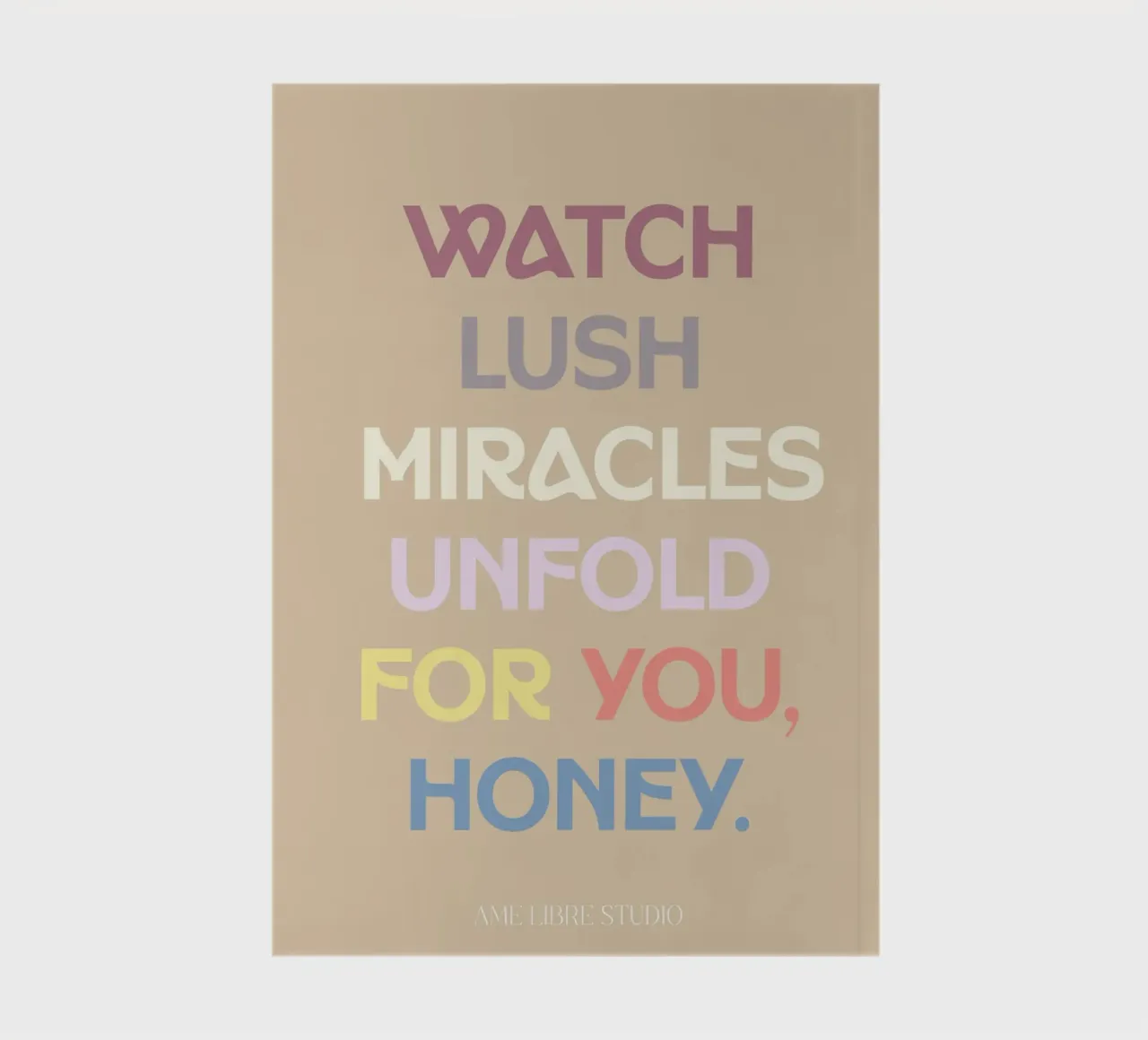 🐆 notebook by MENTHE SAUVAGE