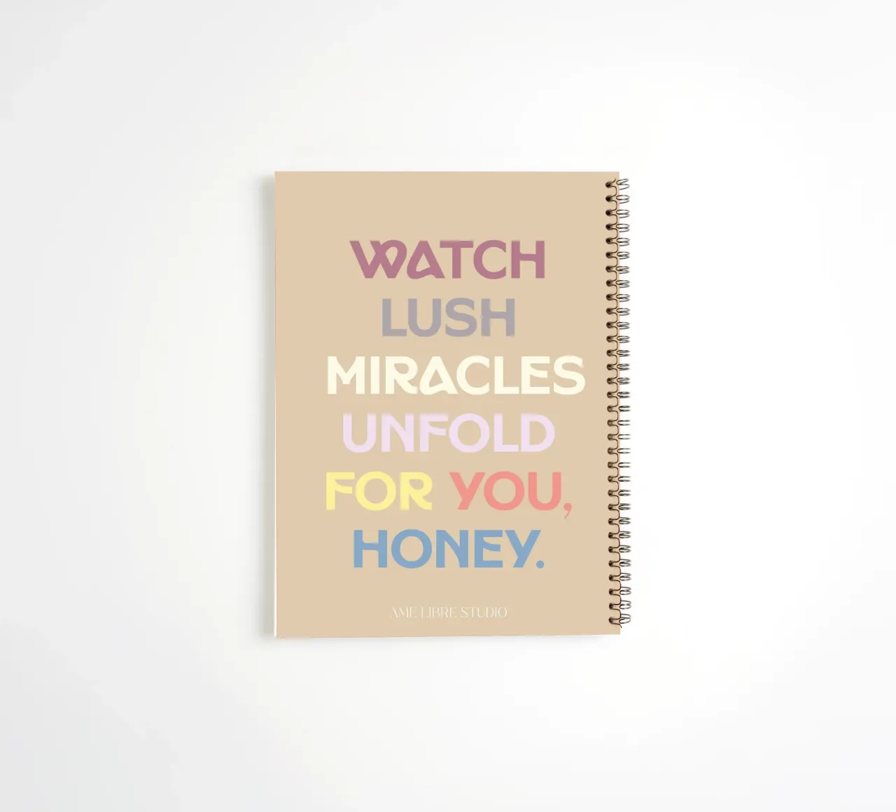 🐆 spiral notebook by MENTHE SAUVAGE
