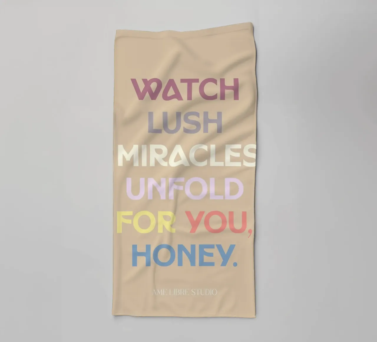 🐆 badhanddoek van MENTHE SAUVAGE