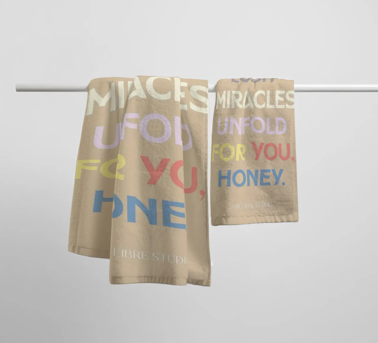 🐆 badhanddoek van MENTHE SAUVAGE