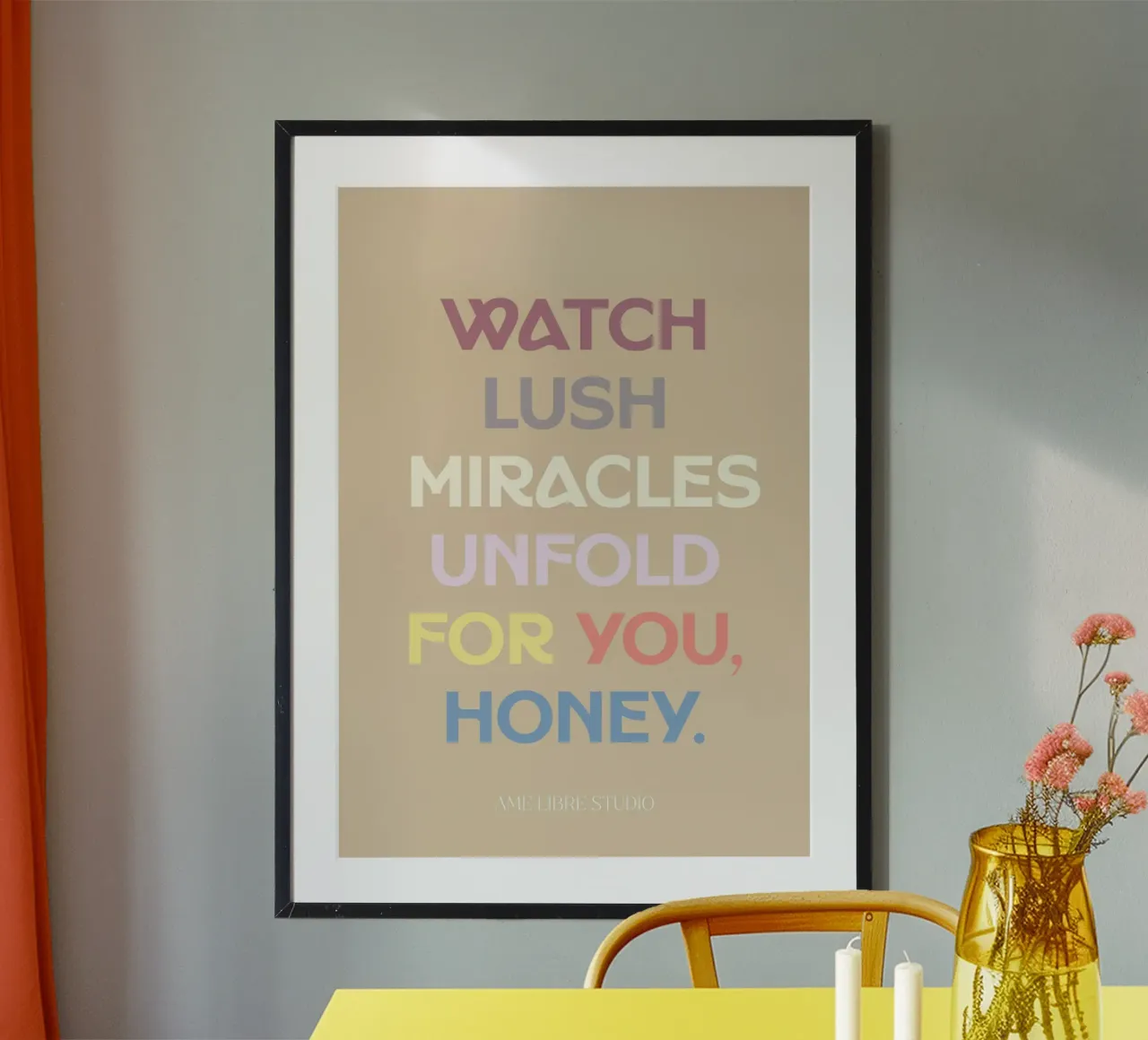 🐆 poster van MENTHE SAUVAGE