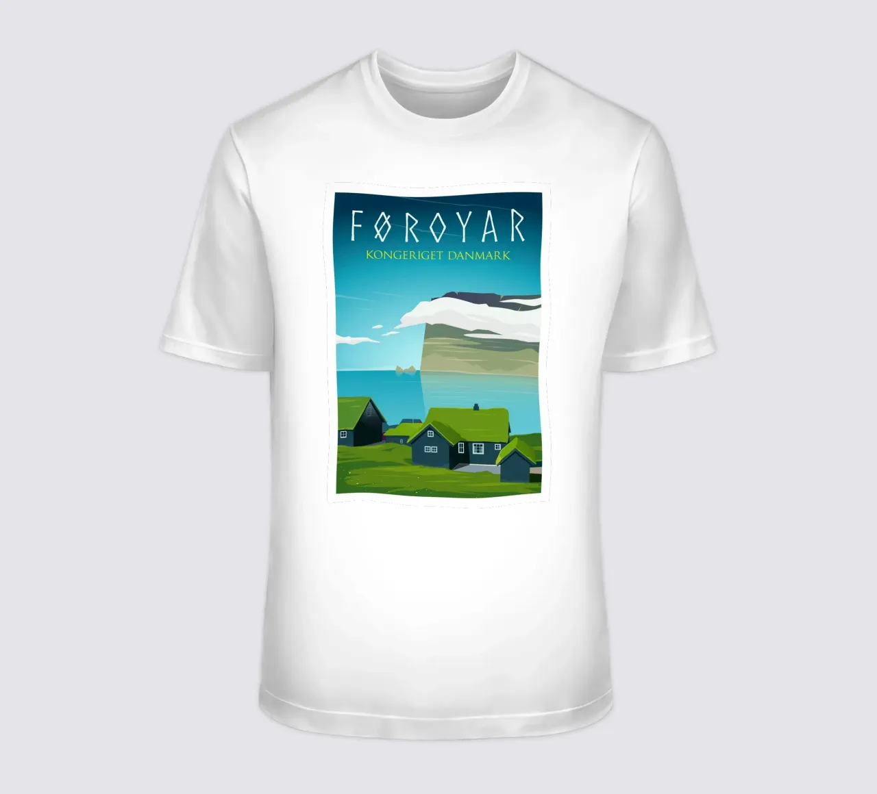 Foroyar, Regno di Danimarca t-shirt da Wanderlust Vibes