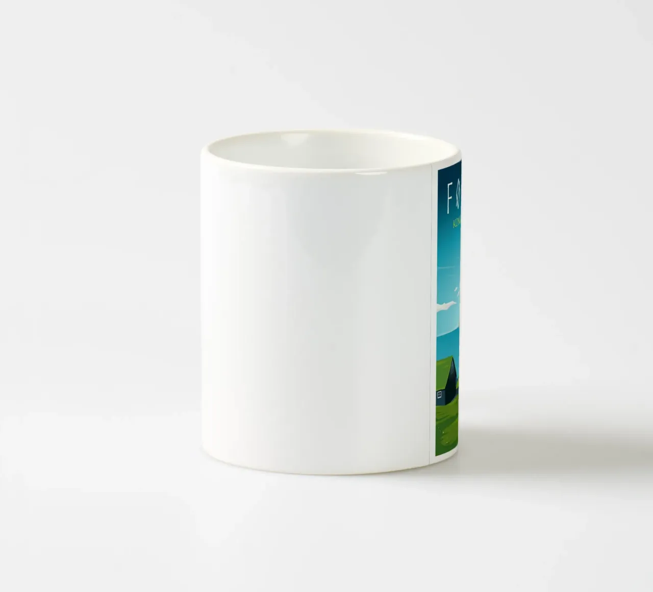 Foroyar, Regno di Danimarca tazza in ceramica da Wanderlust Vibes