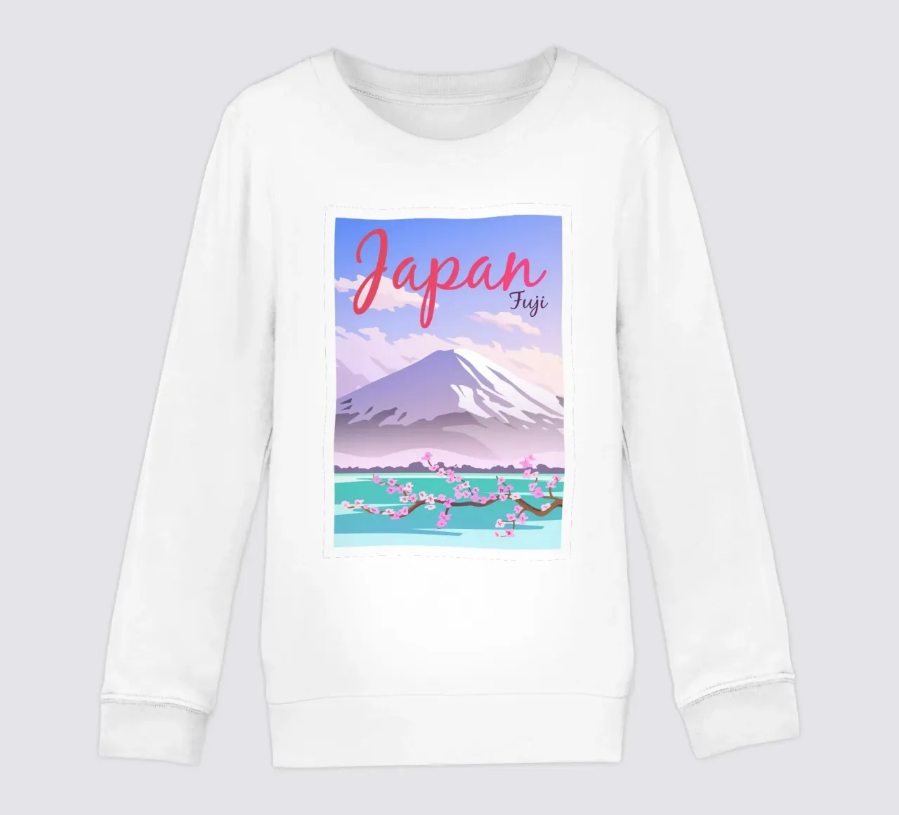 Fuji, Giappone felpa bambino da Wanderlust Vibes