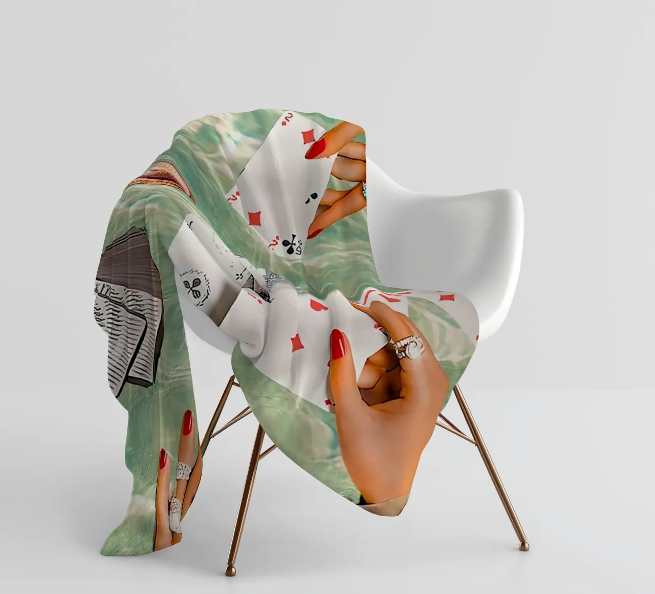 Carta da gioco coperta in pile da ArdorPrints