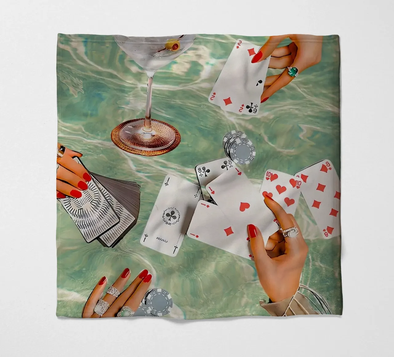 Carta da gioco coperta in pile da ArdorPrints