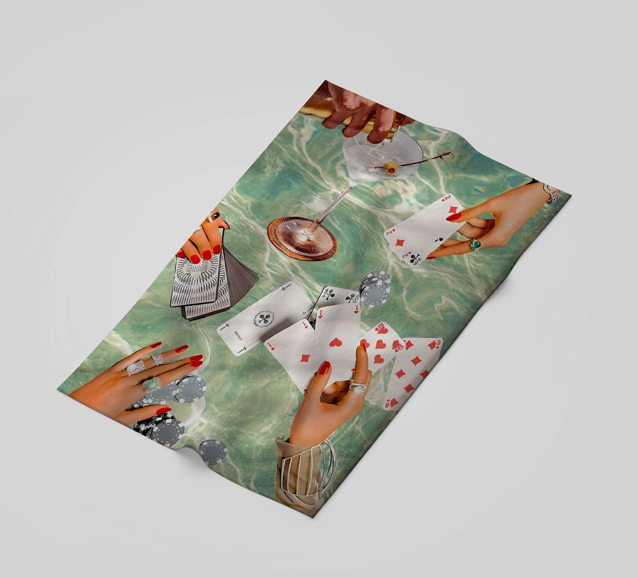 Carta da gioco telo mare da ArdorPrints