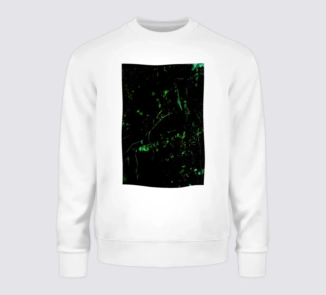 Abstract Greens felpa da Sebastian Hilgetag