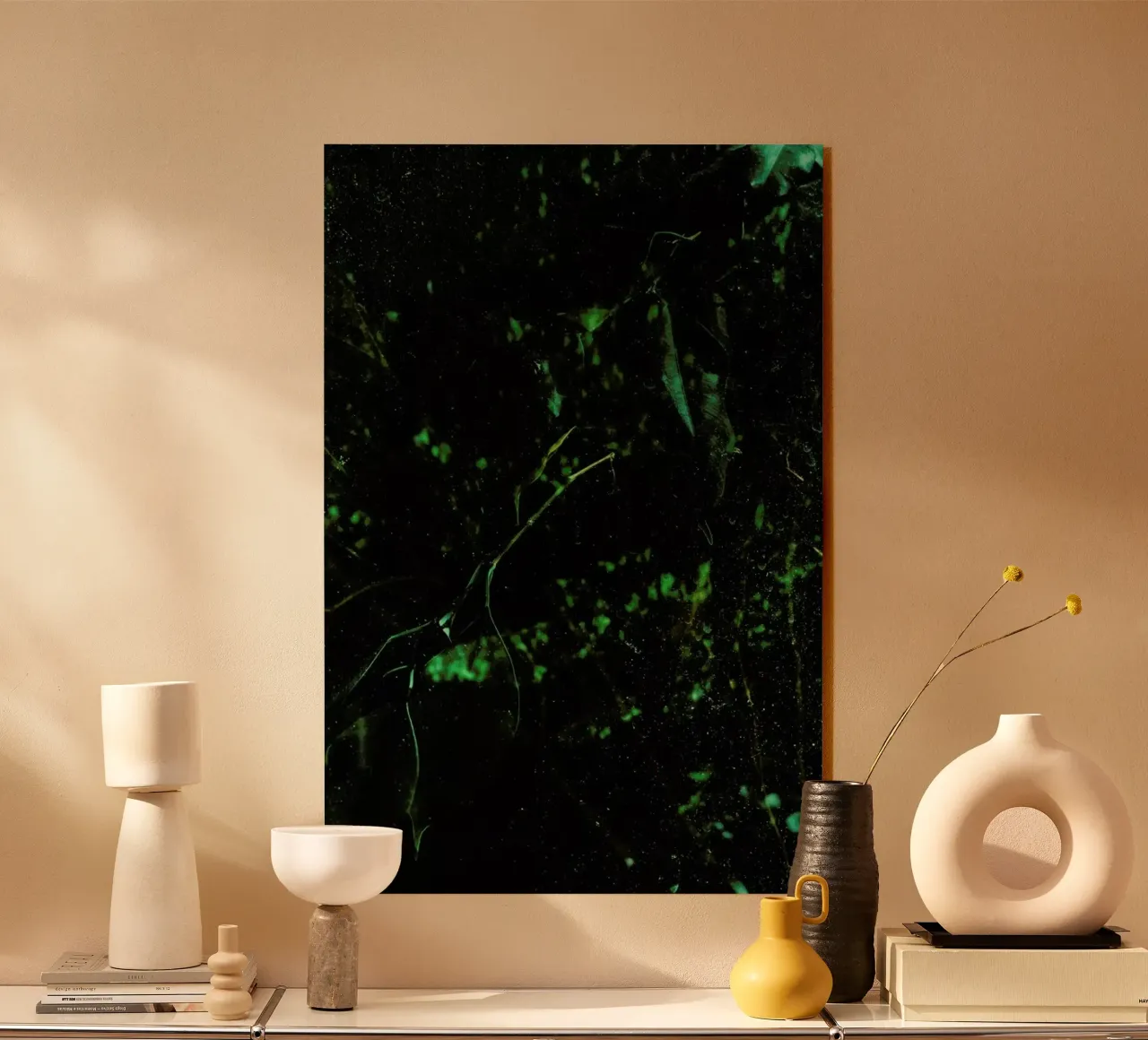 Abstract Greens plexiglass da Sebastian Hilgetag