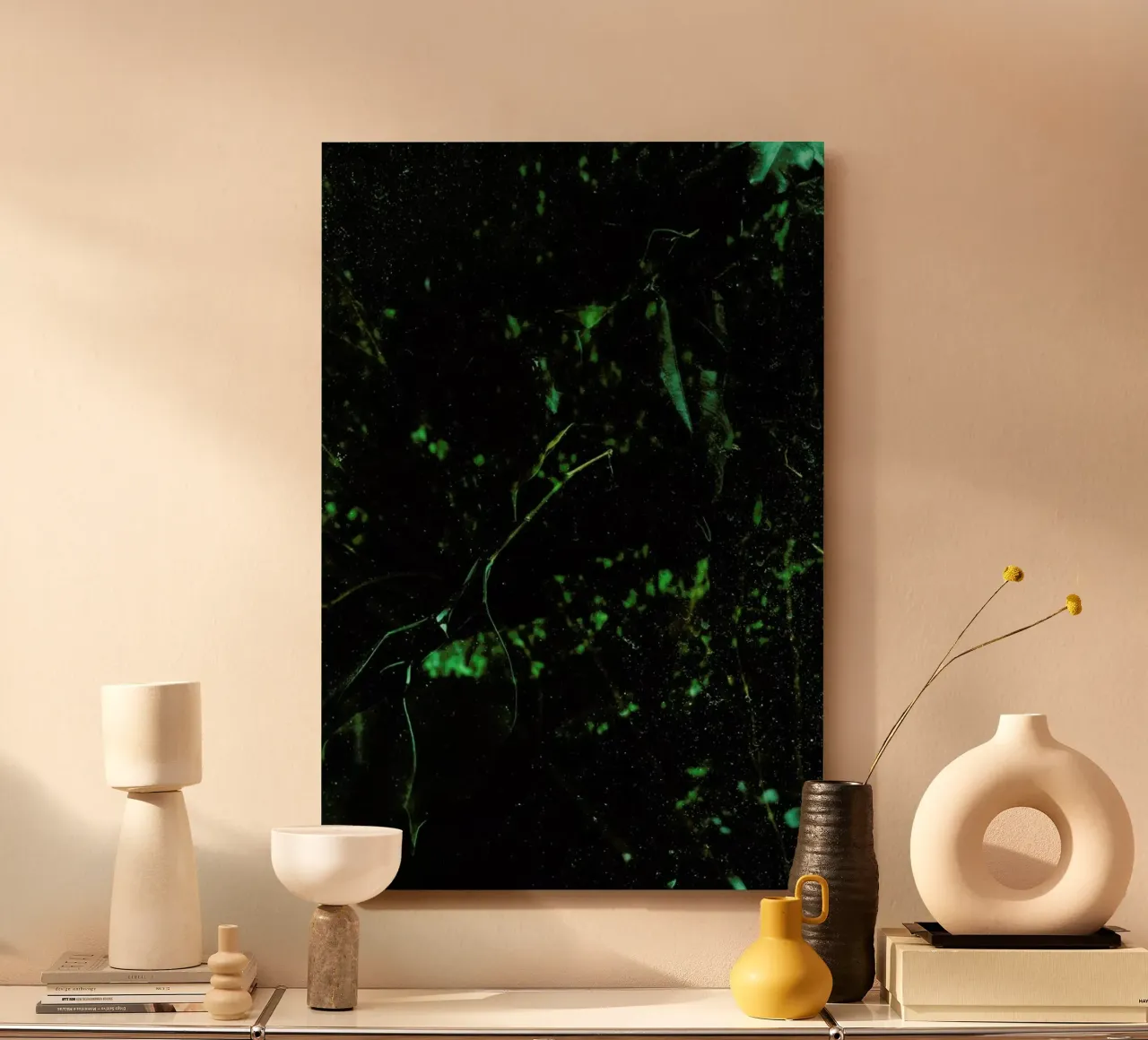 Abstract Greens alluminio dibond da Sebastian Hilgetag