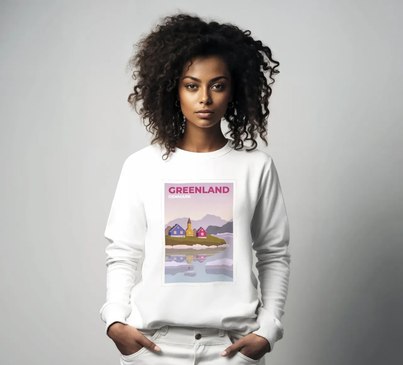 Groenlandia, Danimarca felpa da Wanderlust Vibes