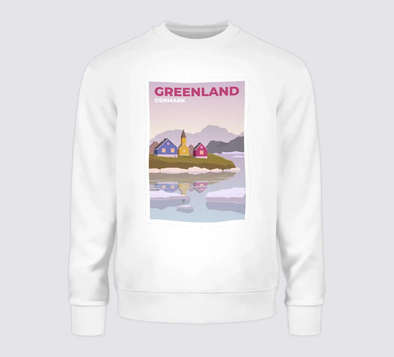 Groenlandia, Danimarca felpa da Wanderlust Vibes