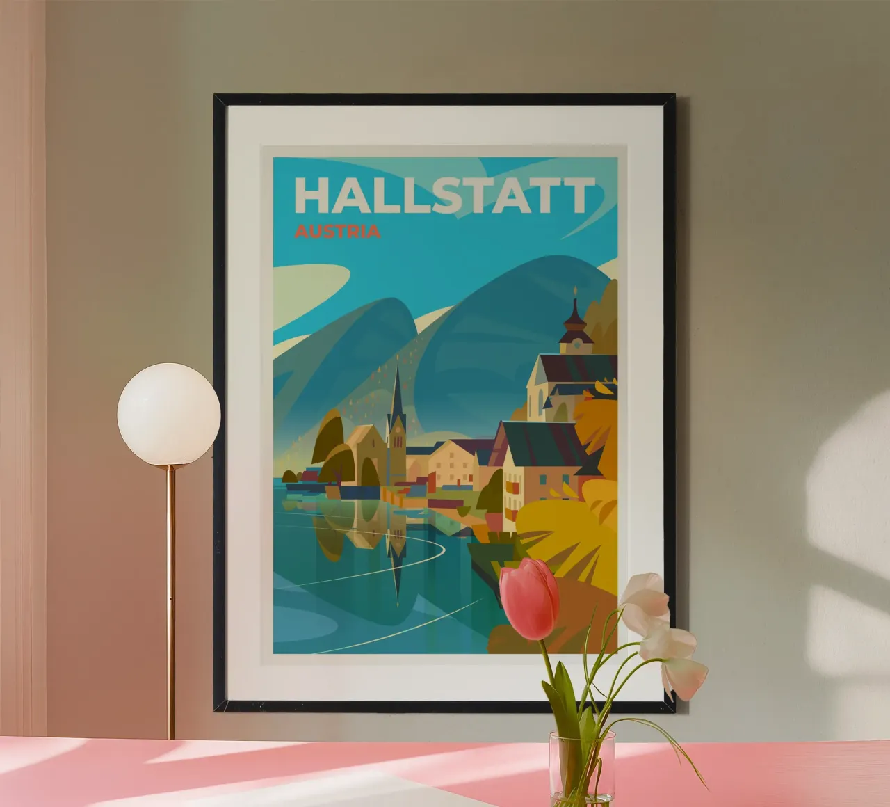Hallstatt, Austria carta hahnemühle da Wanderlust Vibes