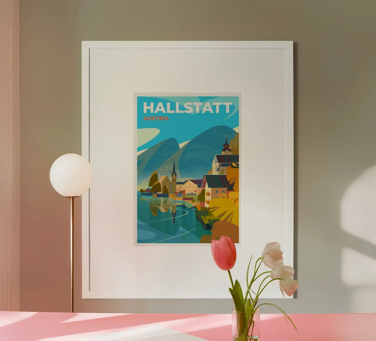 Hallstatt, Austria carta hahnemühle da Wanderlust Vibes