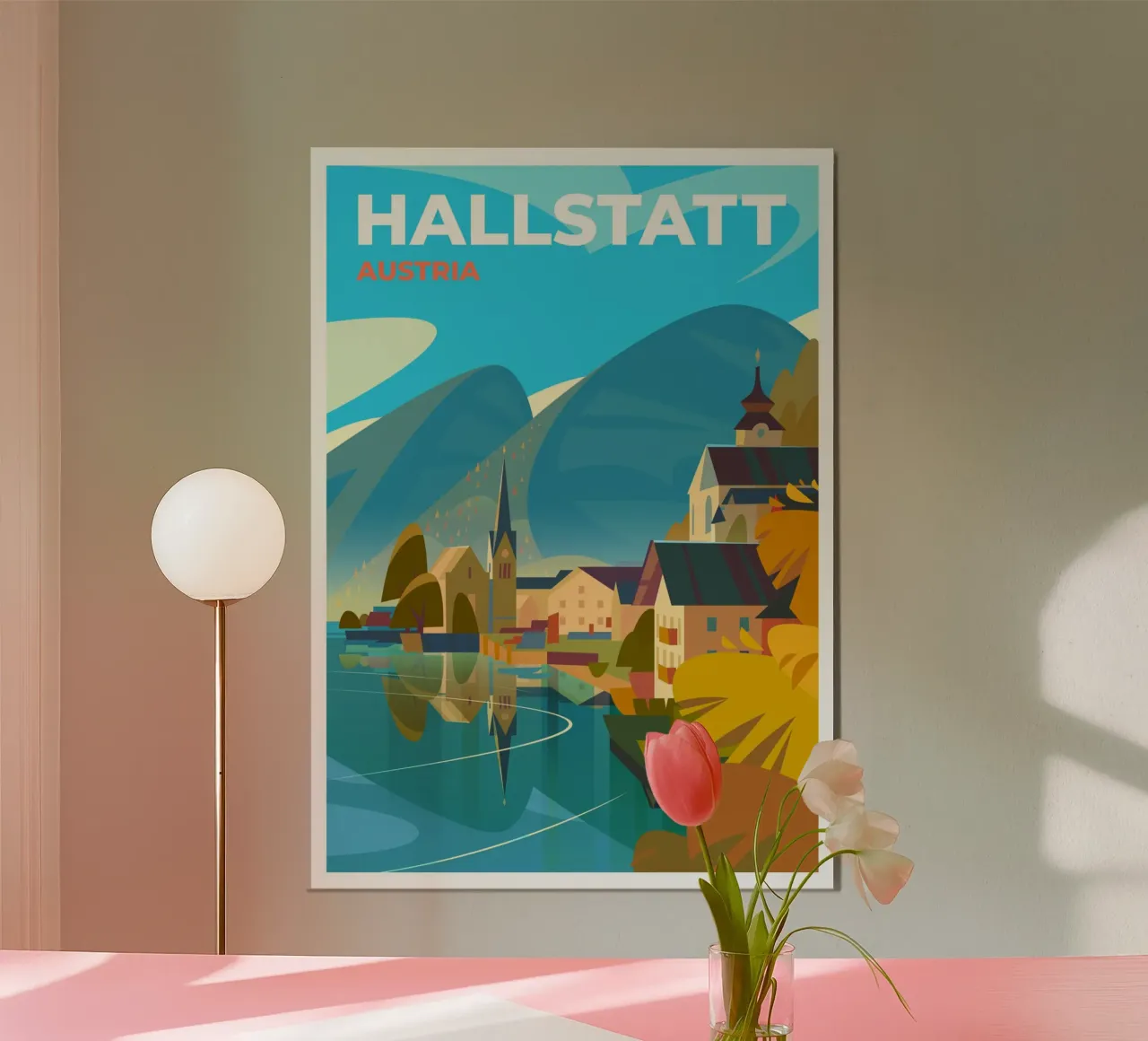 Hallstatt, Austria carta hahnemühle da Wanderlust Vibes