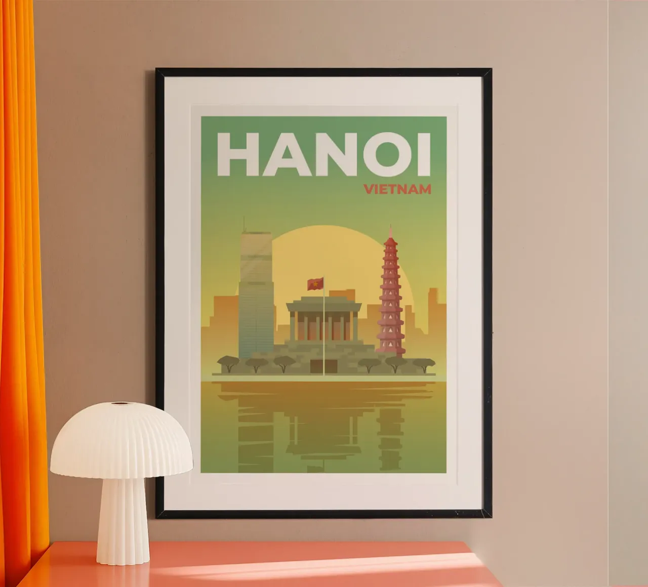 Hanoi, Vietnam carta hahnemühle da Wanderlust Vibes