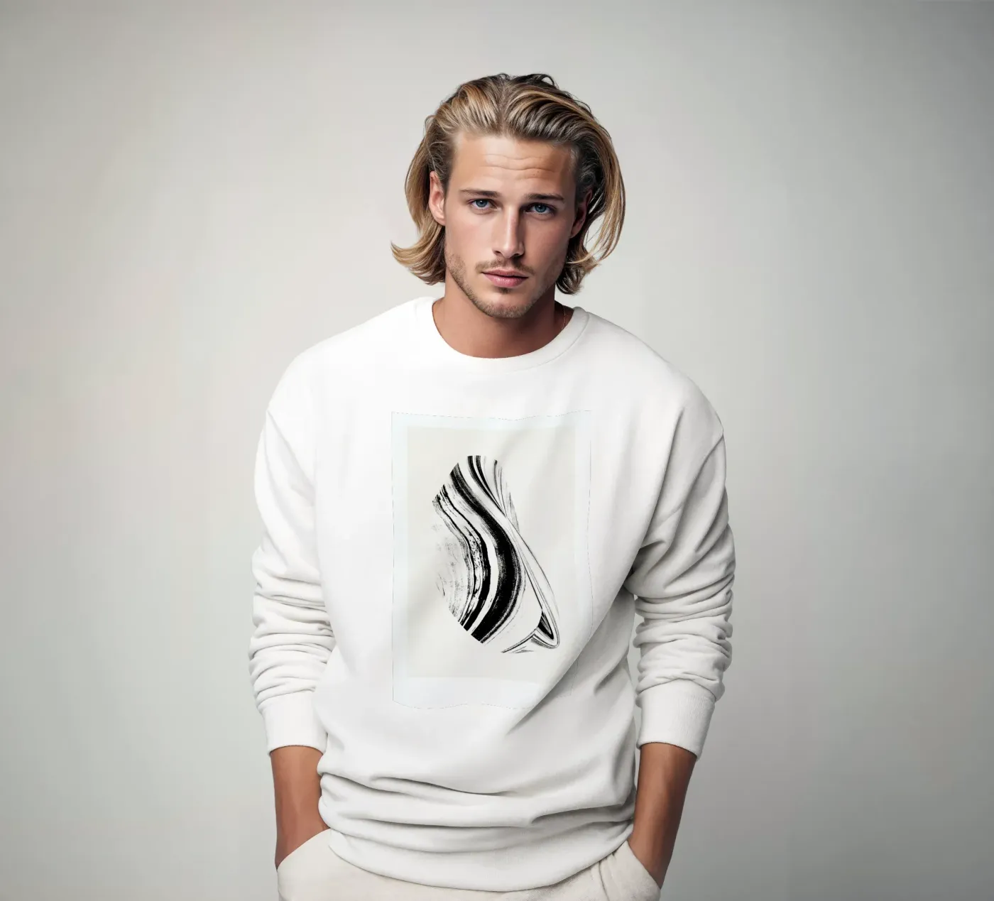 Negative Cohesion felpa da Graphite