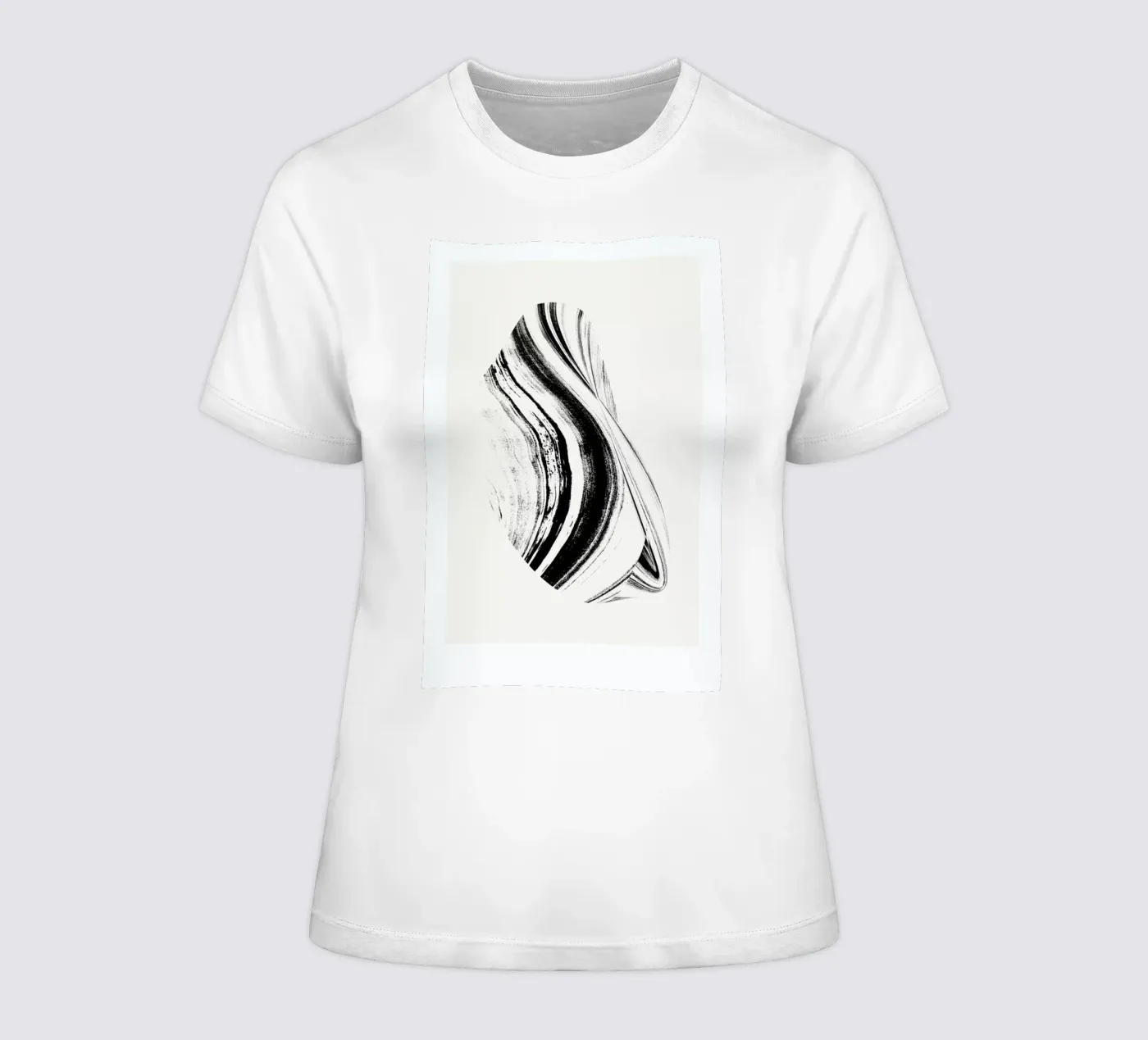 Negative Cohesion t-shirt da donna da Graphite