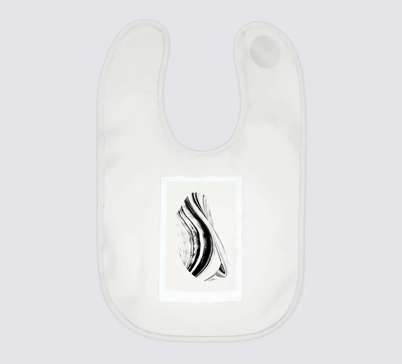 Negative Cohesion Babylätzchen von Graphite