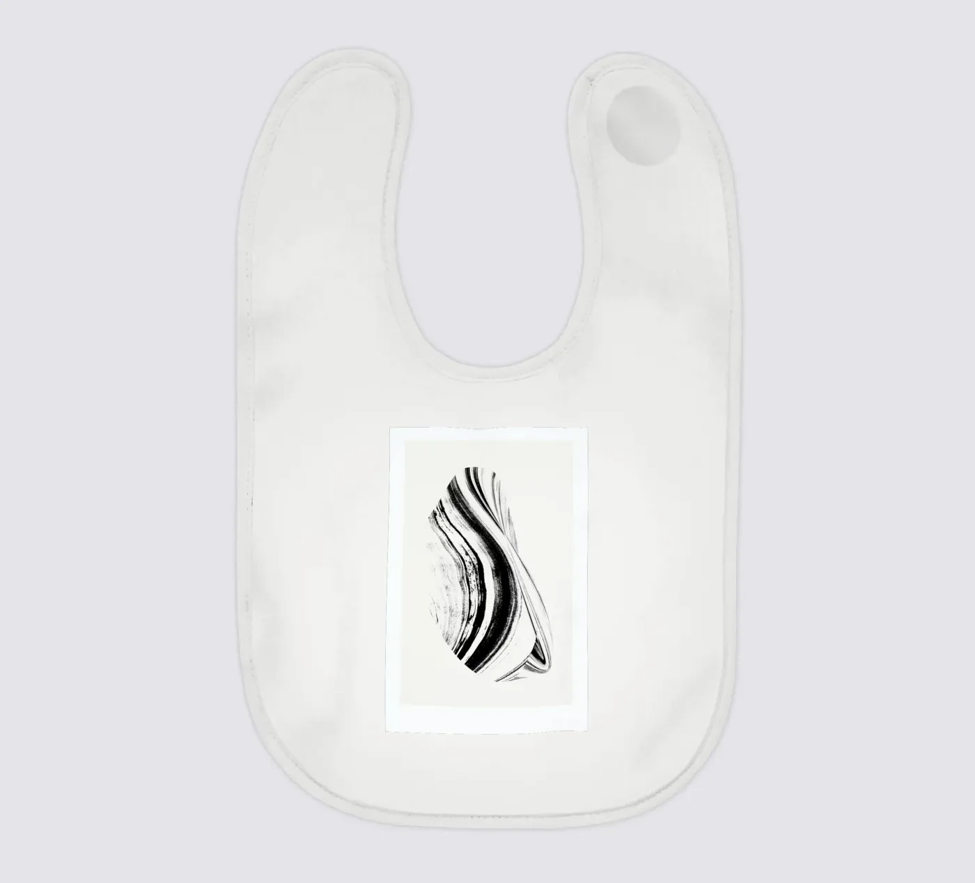 Negative Cohesion baby bib by Graphite