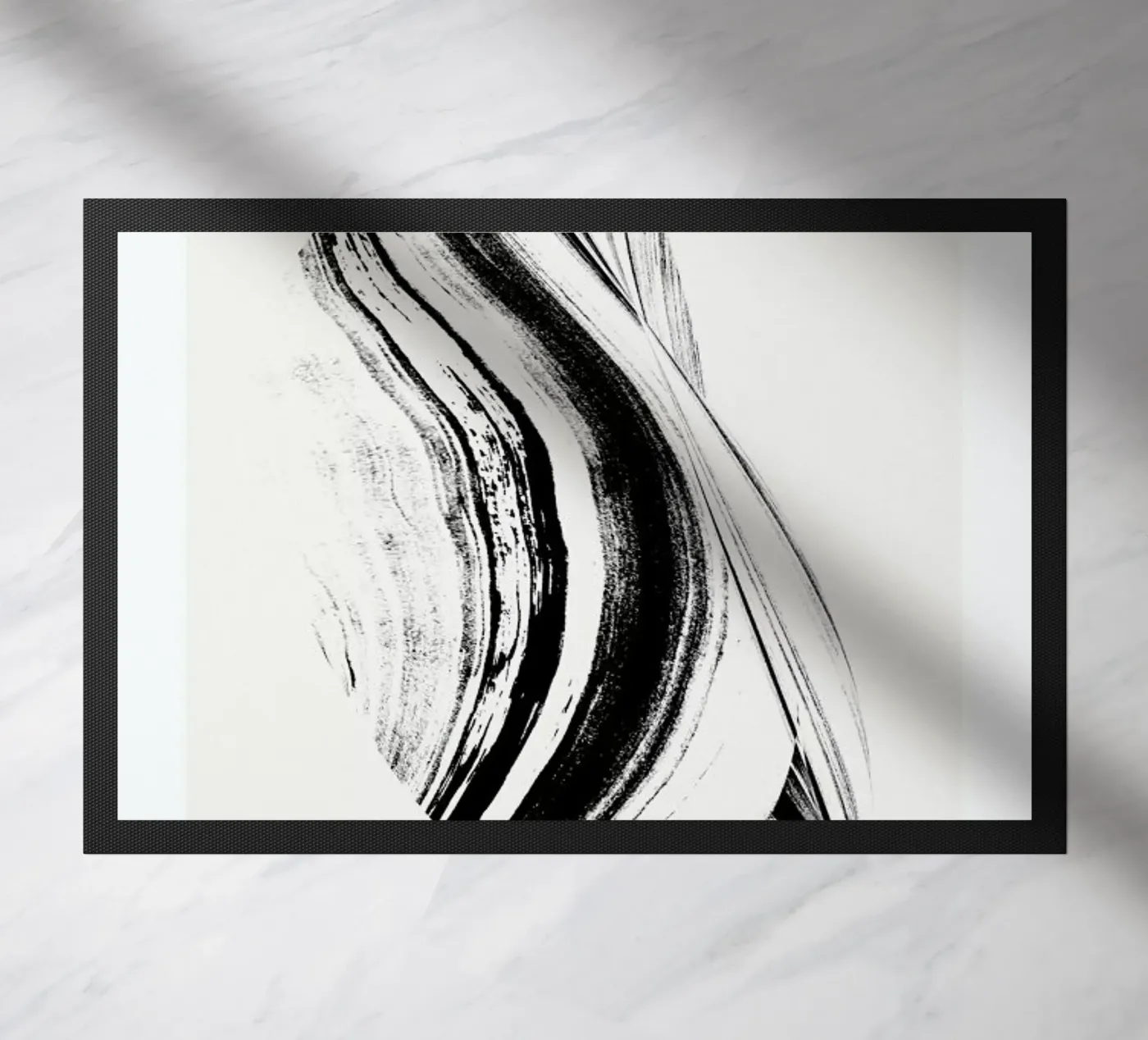 Negative Cohesion Fußmatte von Graphite