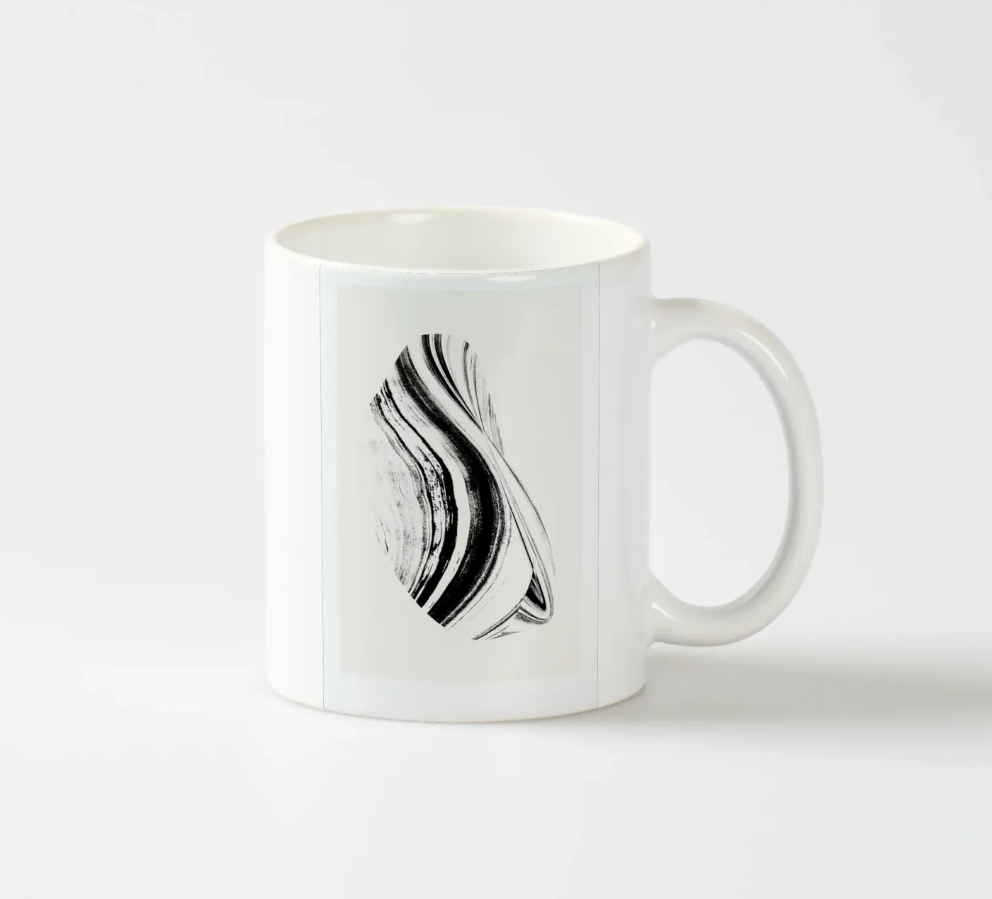 Negative Cohesion ceramic mug by Graphite