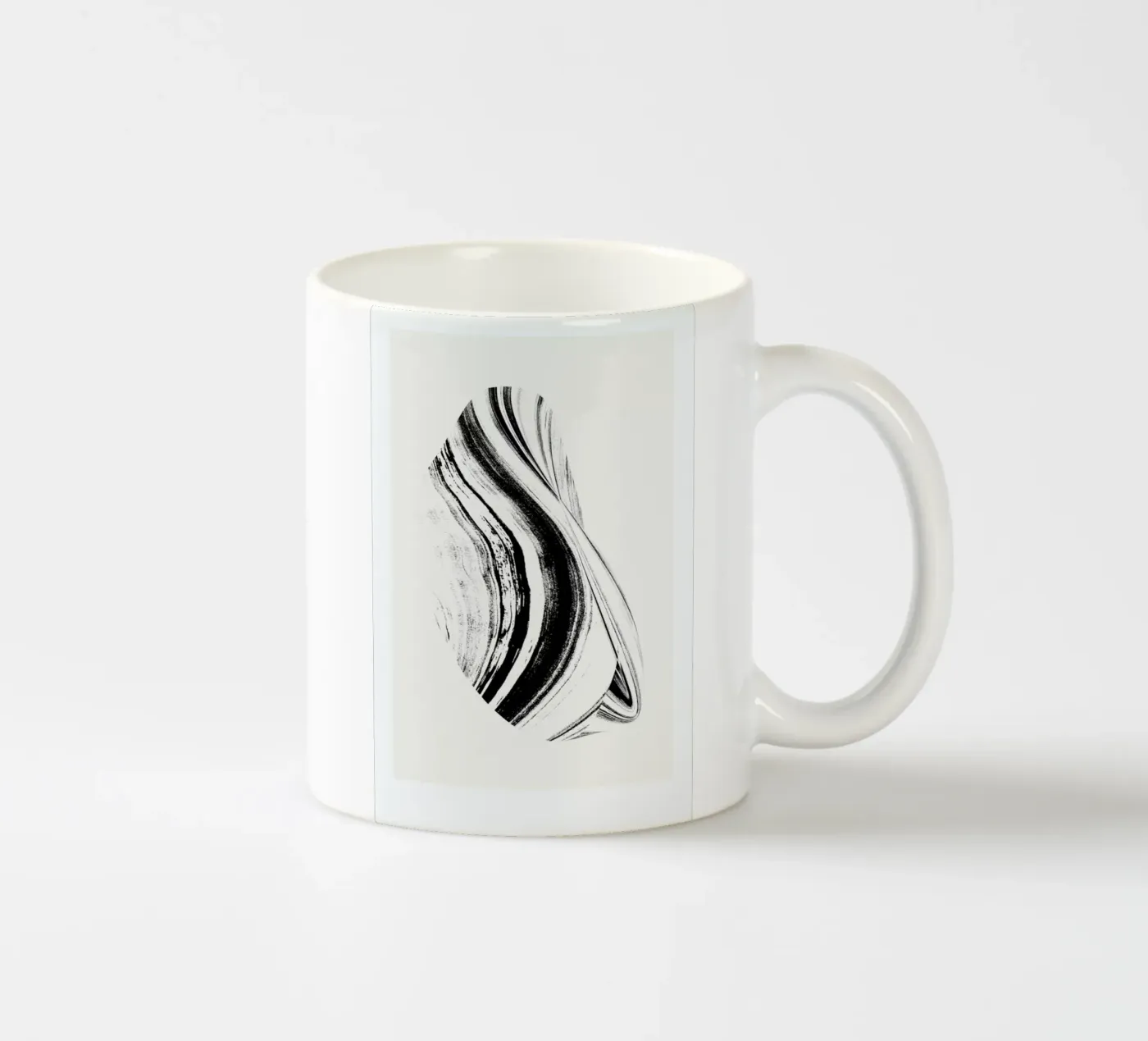 Negative Cohesion ceramic mug by Graphite