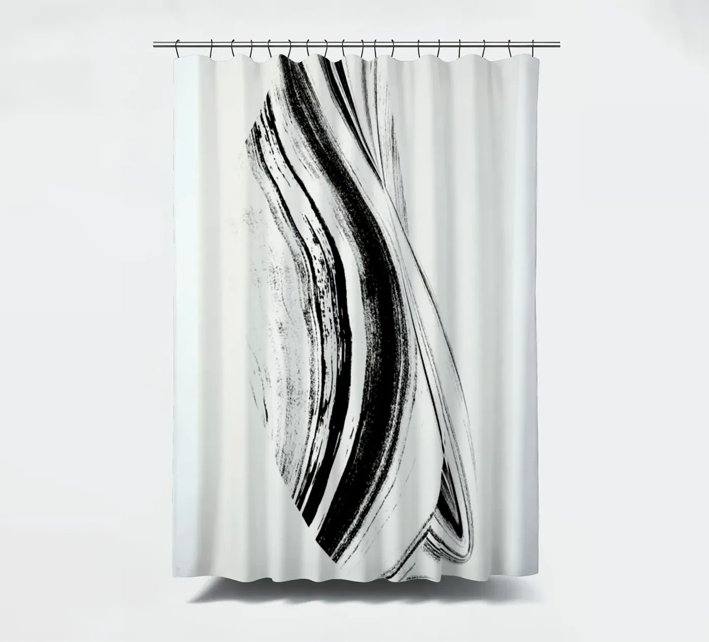 Negative Cohesion douchegordijn van Graphite