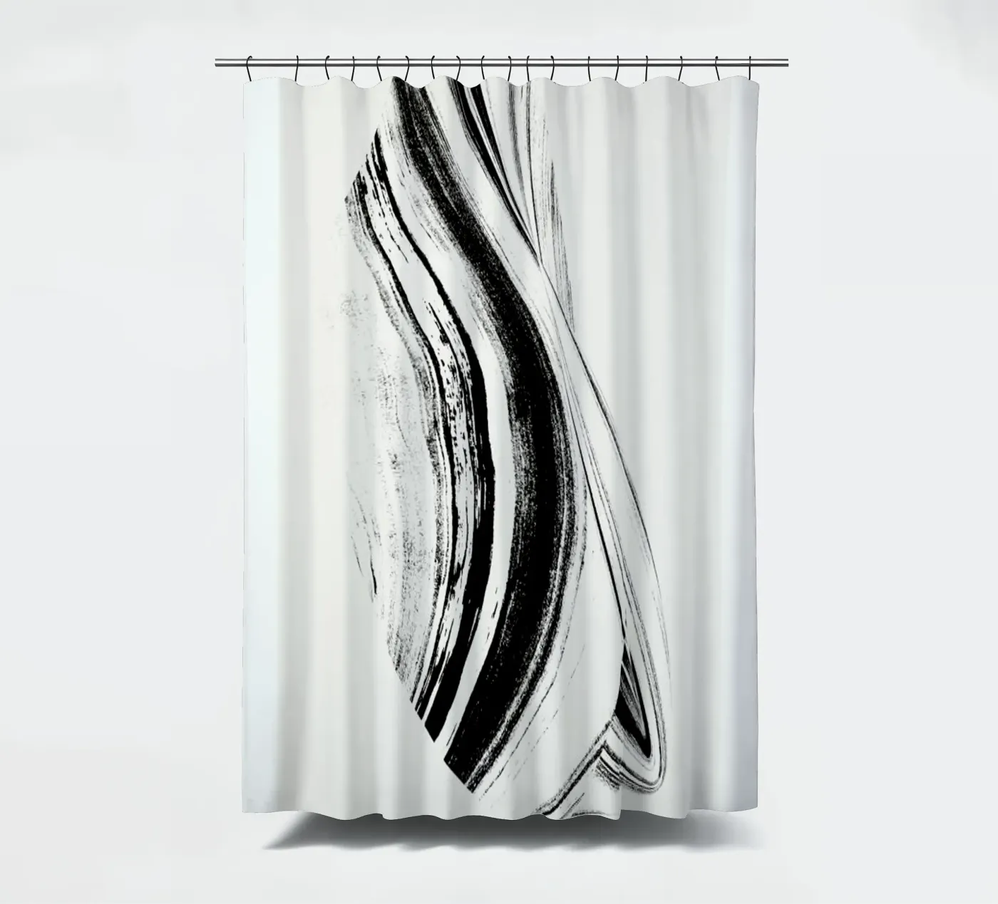 Negative Cohesion douchegordijn van Graphite