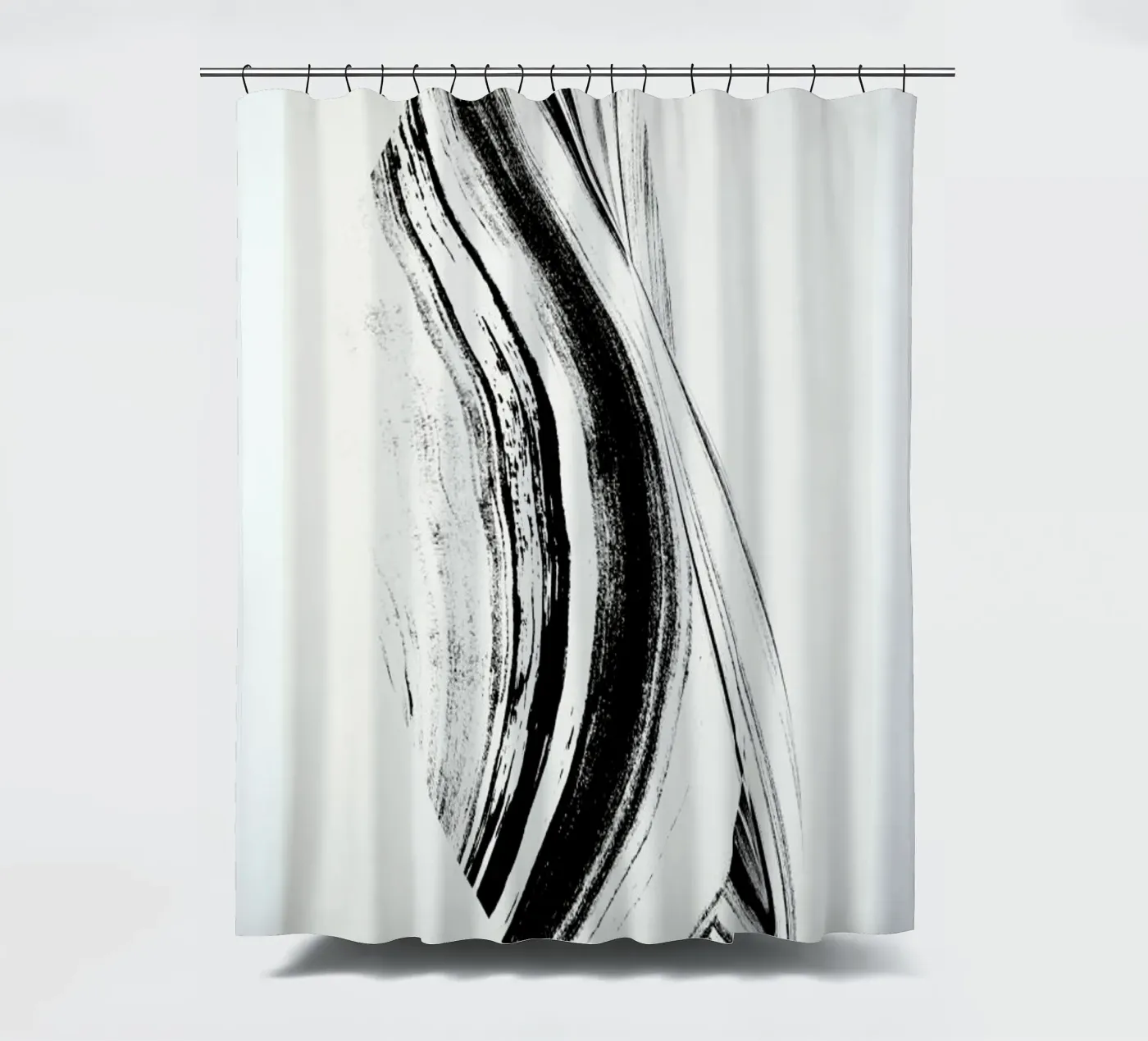 Negative Cohesion douchegordijn van Graphite