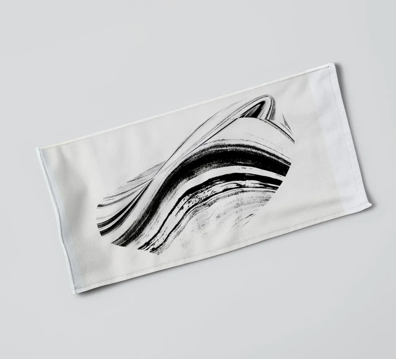 Negative Cohesion badhanddoek van Graphite