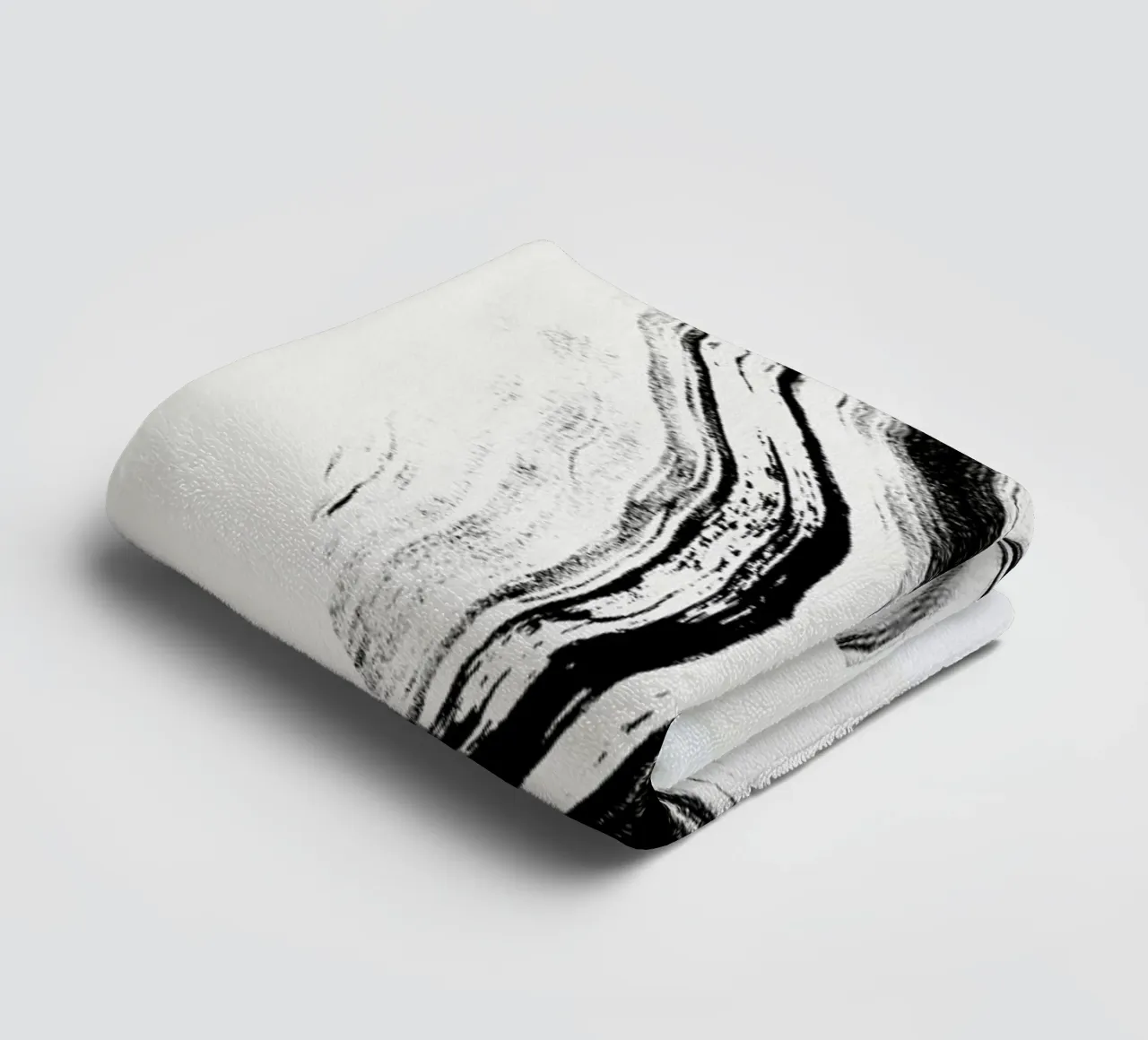 Negative Cohesion asciugamano da bagno da Graphite