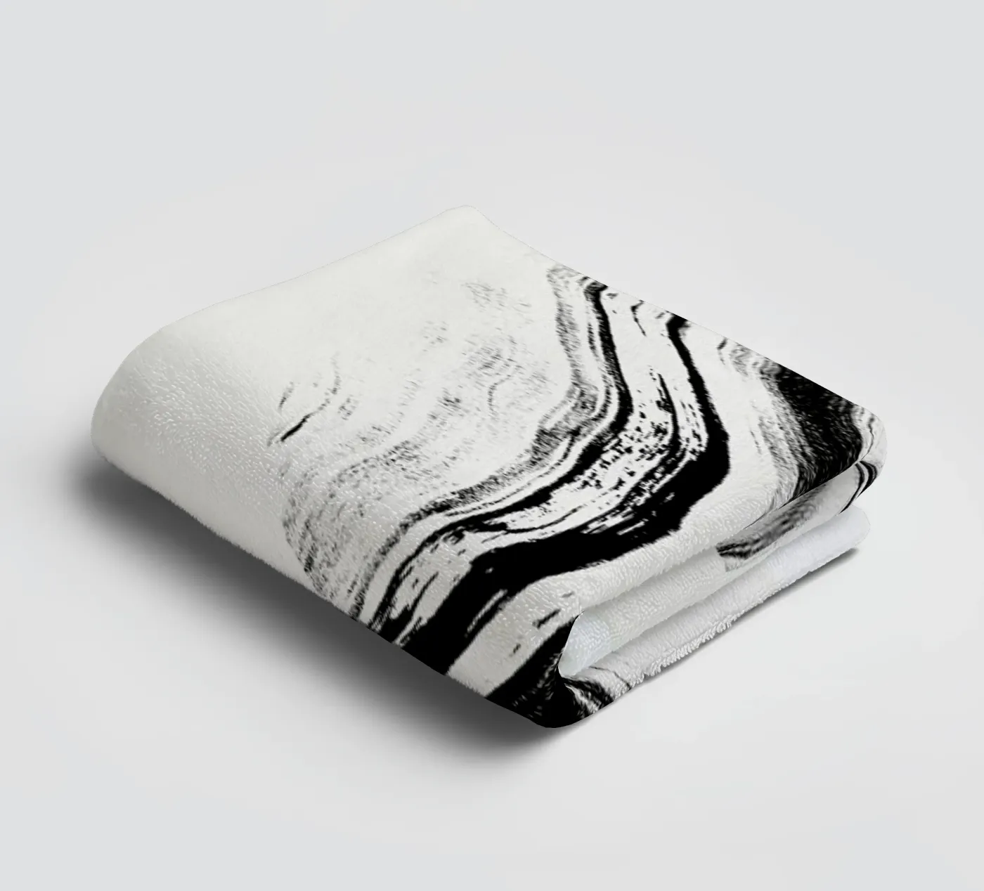 Negative Cohesion badhanddoek van Graphite