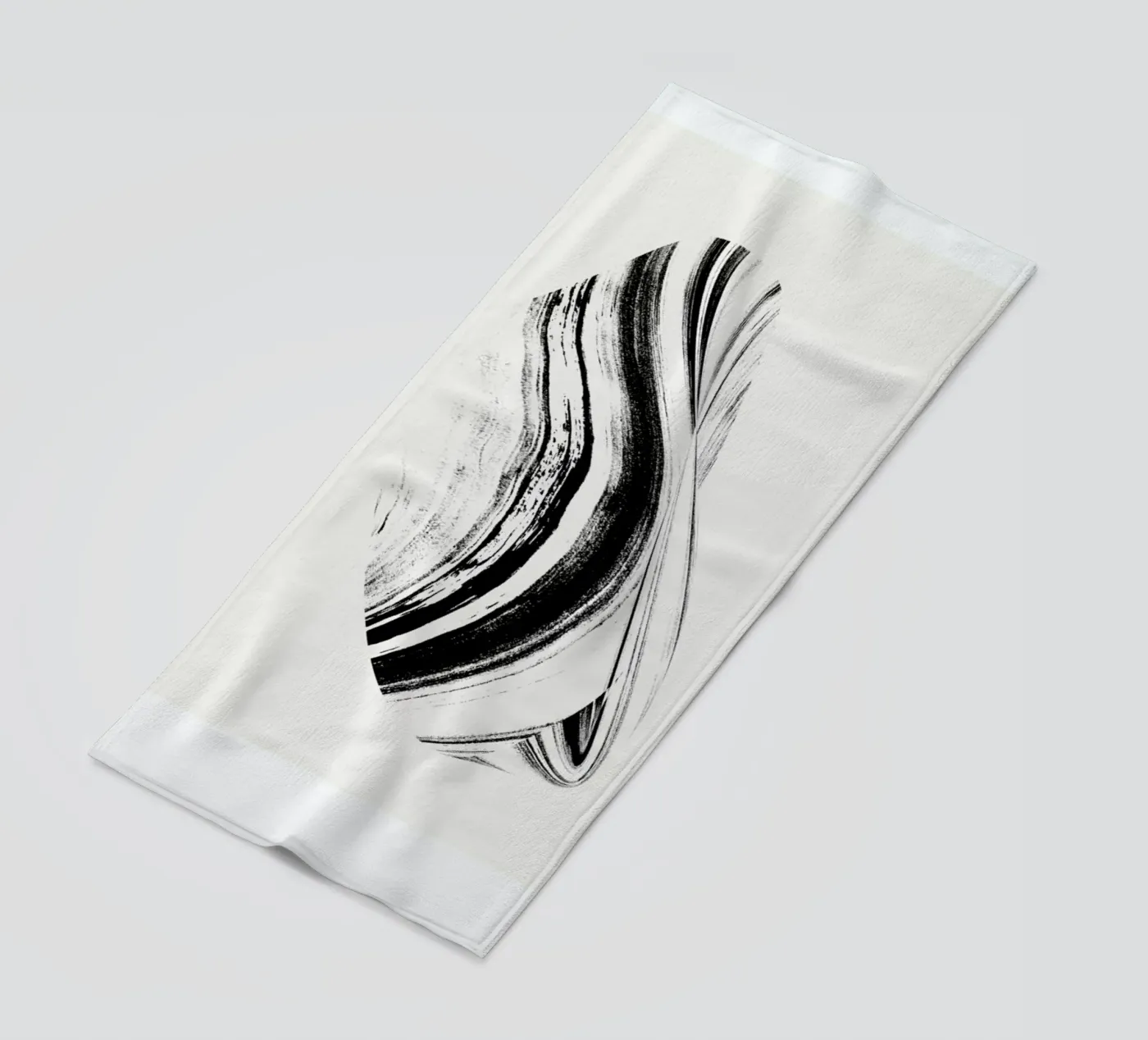 Negative Cohesion serviette de plage de Graphite
